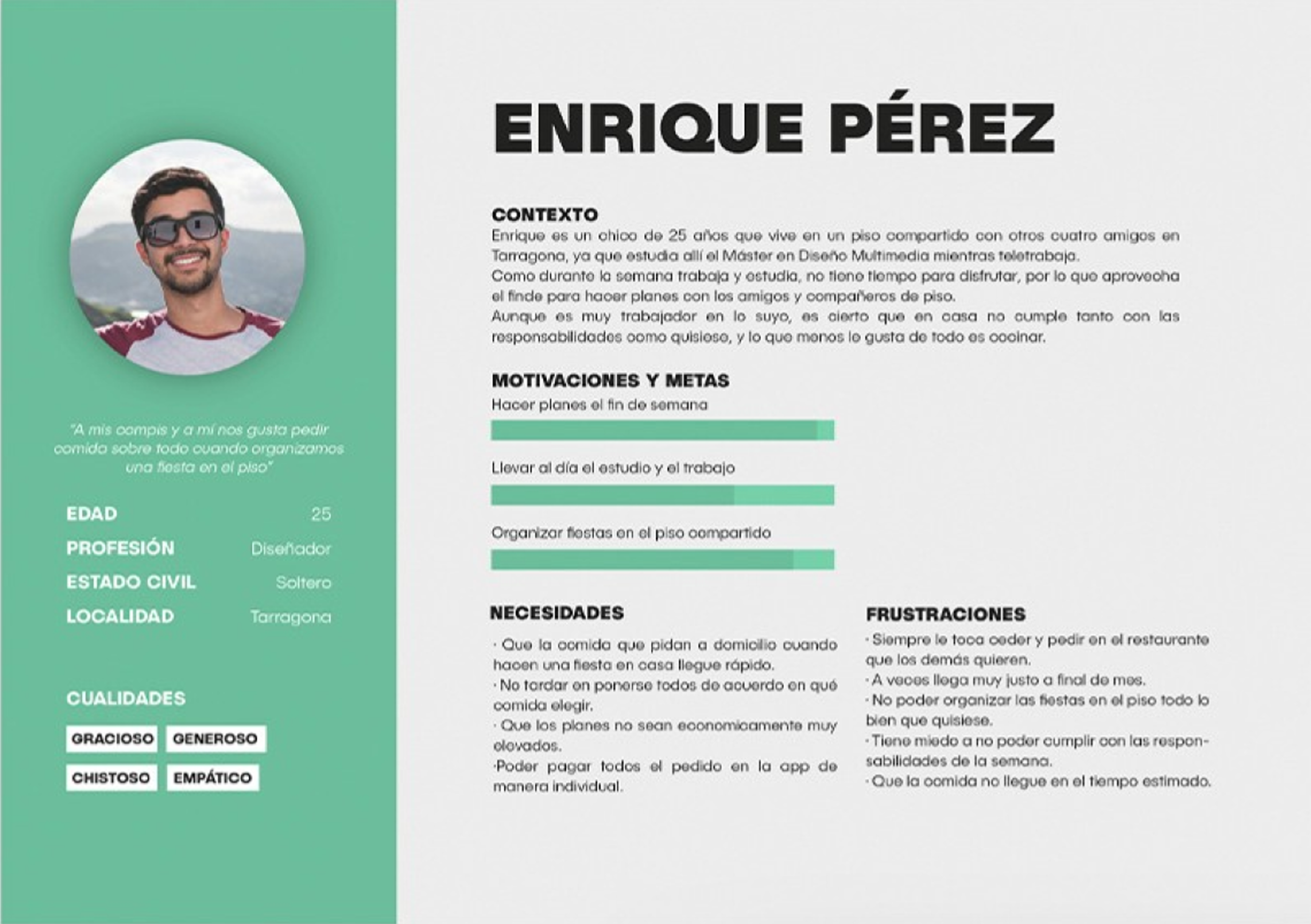 User persona 1